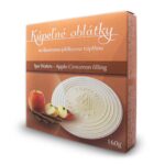 Spekané oblátky s jablkovo-škoricovou náplňou