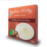 Spekané oblátky s orieškovou náplňou