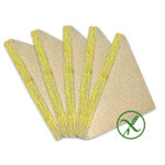 Bezlepkové trojhranky s príchuťou vaječný likér